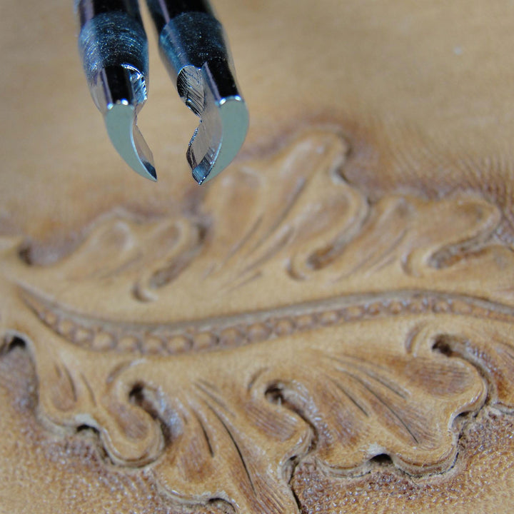 H903/H904 Curved Stop Stamps - Craft Japan | Pro Leather Carvers