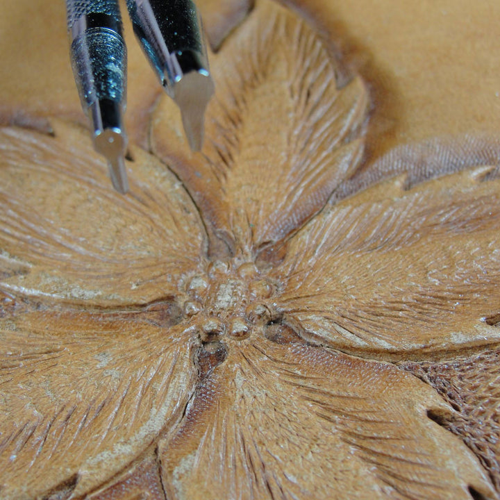 H907/H908 Teardrop Stop Stamps - Craft Japan | Pro Leather Carvers