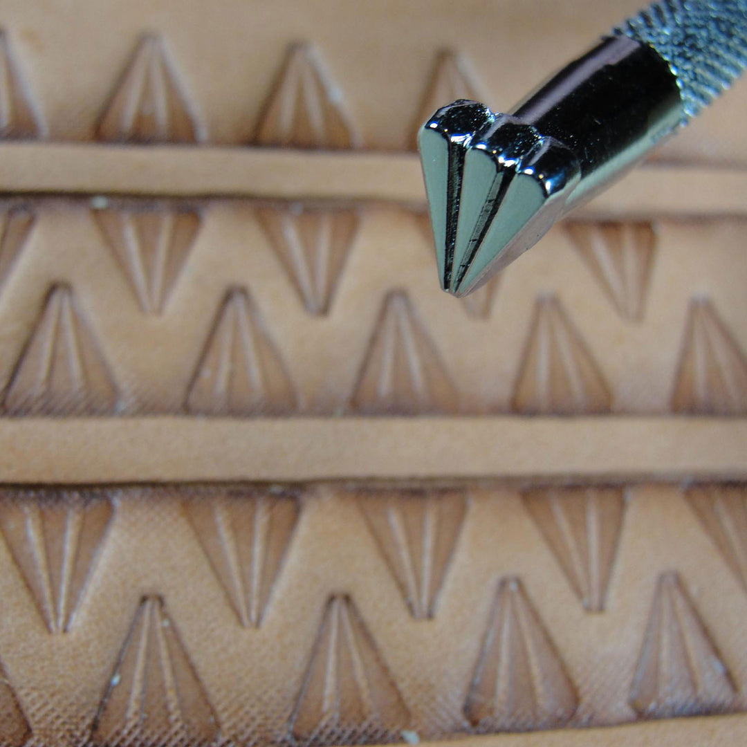 G645 Geometric Border Stamping Tool - Japan | Pro Leather Carvers