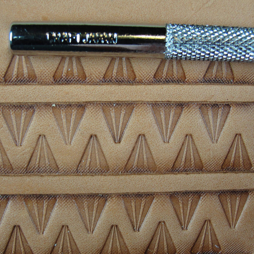 G645 Geometric Border Stamping Tool - Japan | Pro Leather Carvers
