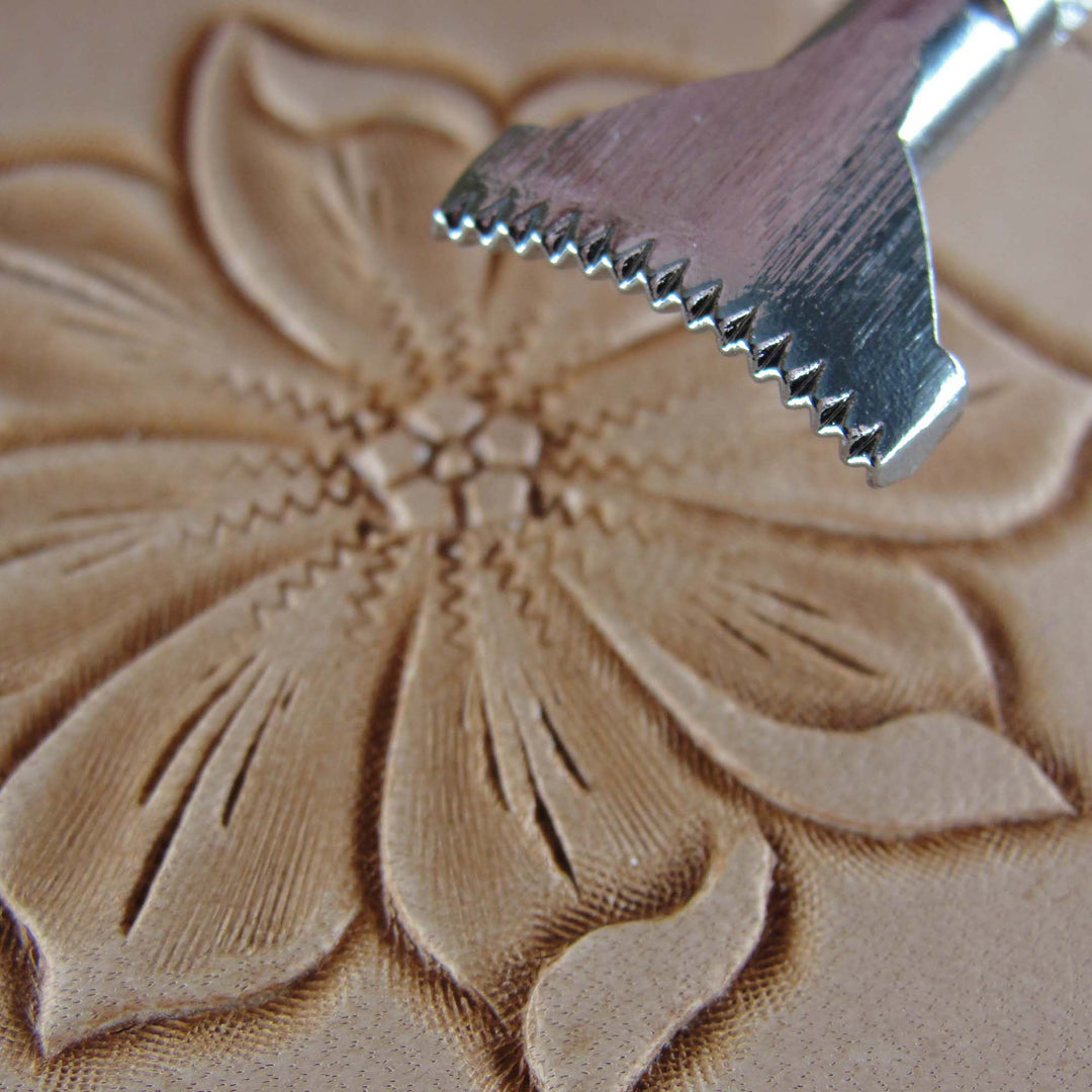 V462 Sawtooth Veiner Leather Stamping Tool | Pro Leather Carvers