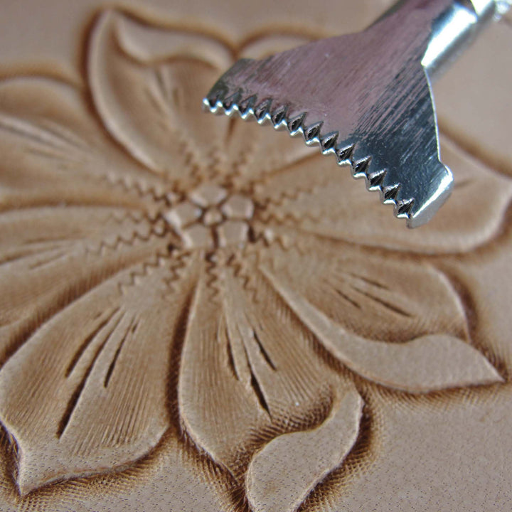 V462 Sawtooth Veiner Leather Stamping Tool | Pro Leather Carvers