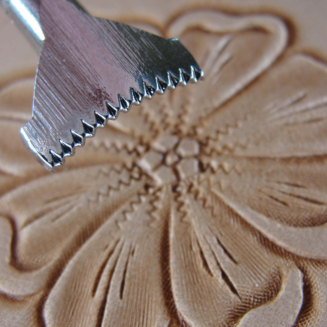V462 Sawtooth Veiner Leather Stamping Tool | Pro Leather Carvers