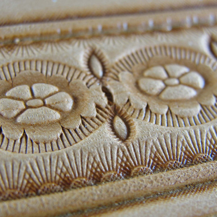 S629 Lined Oval Seeder Leather Stamping Tool | Pro Leather Carvers