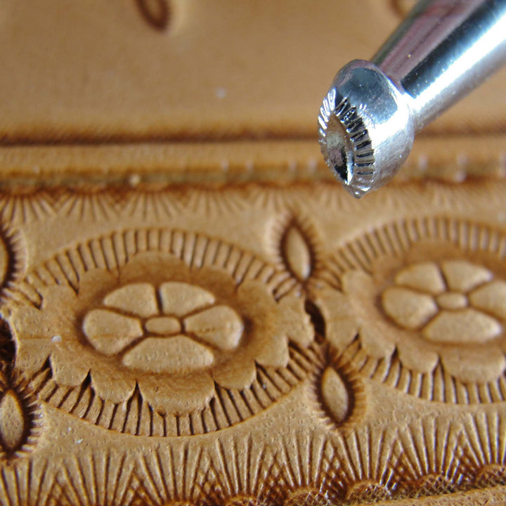 S629 Lined Oval Seeder Leather Stamping Tool | Pro Leather Carvers