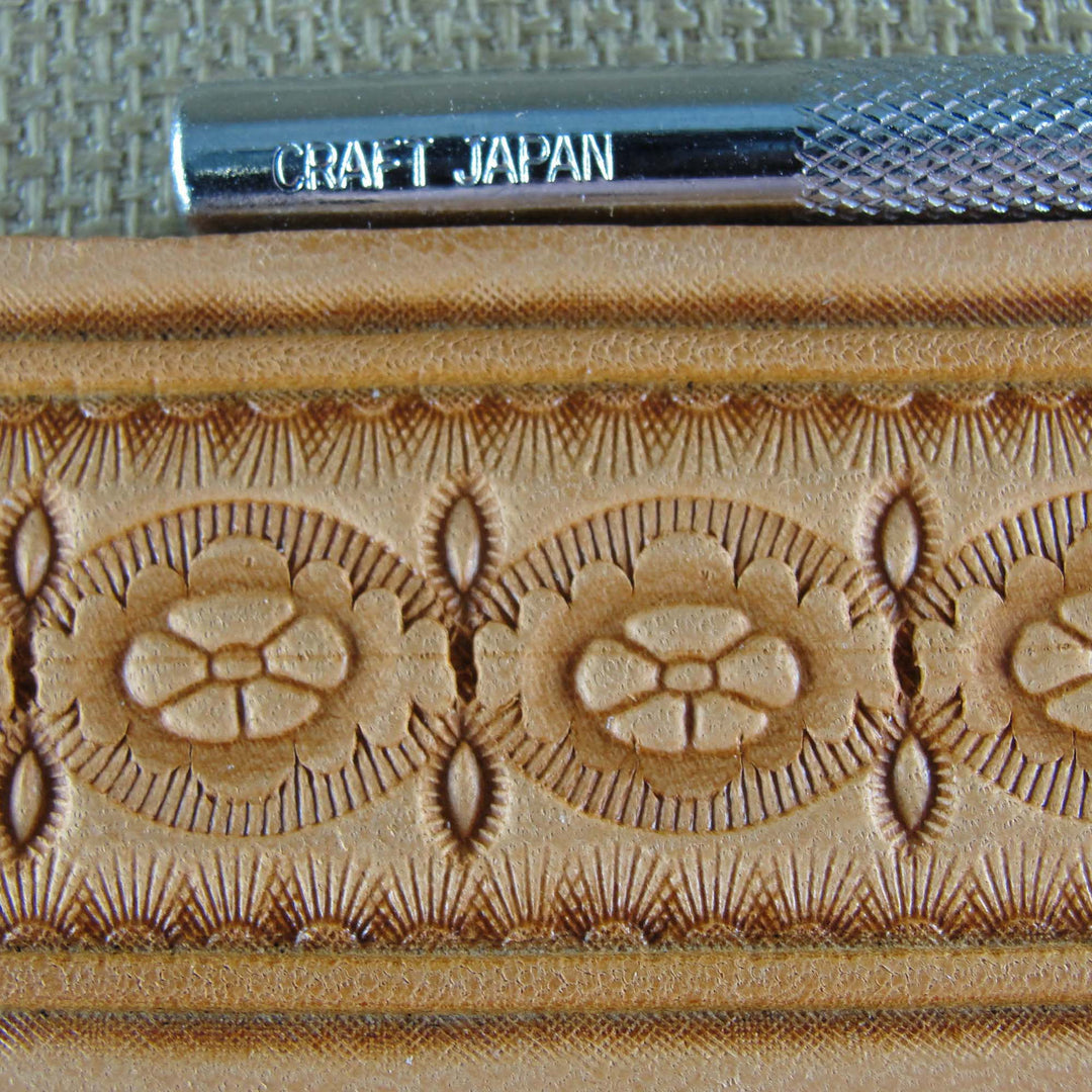 S629 Lined Oval Seeder Leather Stamping Tool | Pro Leather Carvers