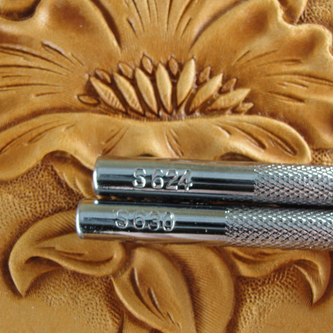 S624/S630 Oval Seeder Leather Stamp Set - Japan | Pro Leather Carvers