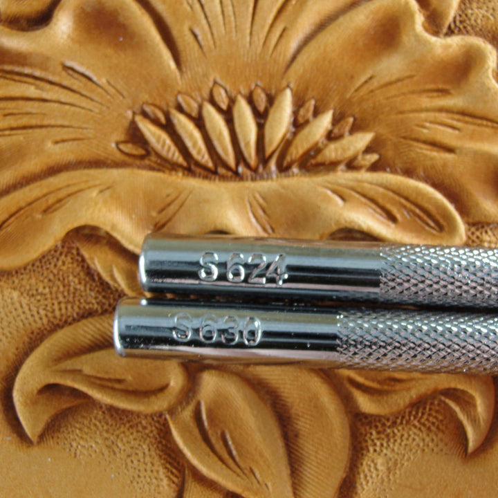 S624/S630 Oval Seeder Leather Stamp Set - Japan | Pro Leather Carvers