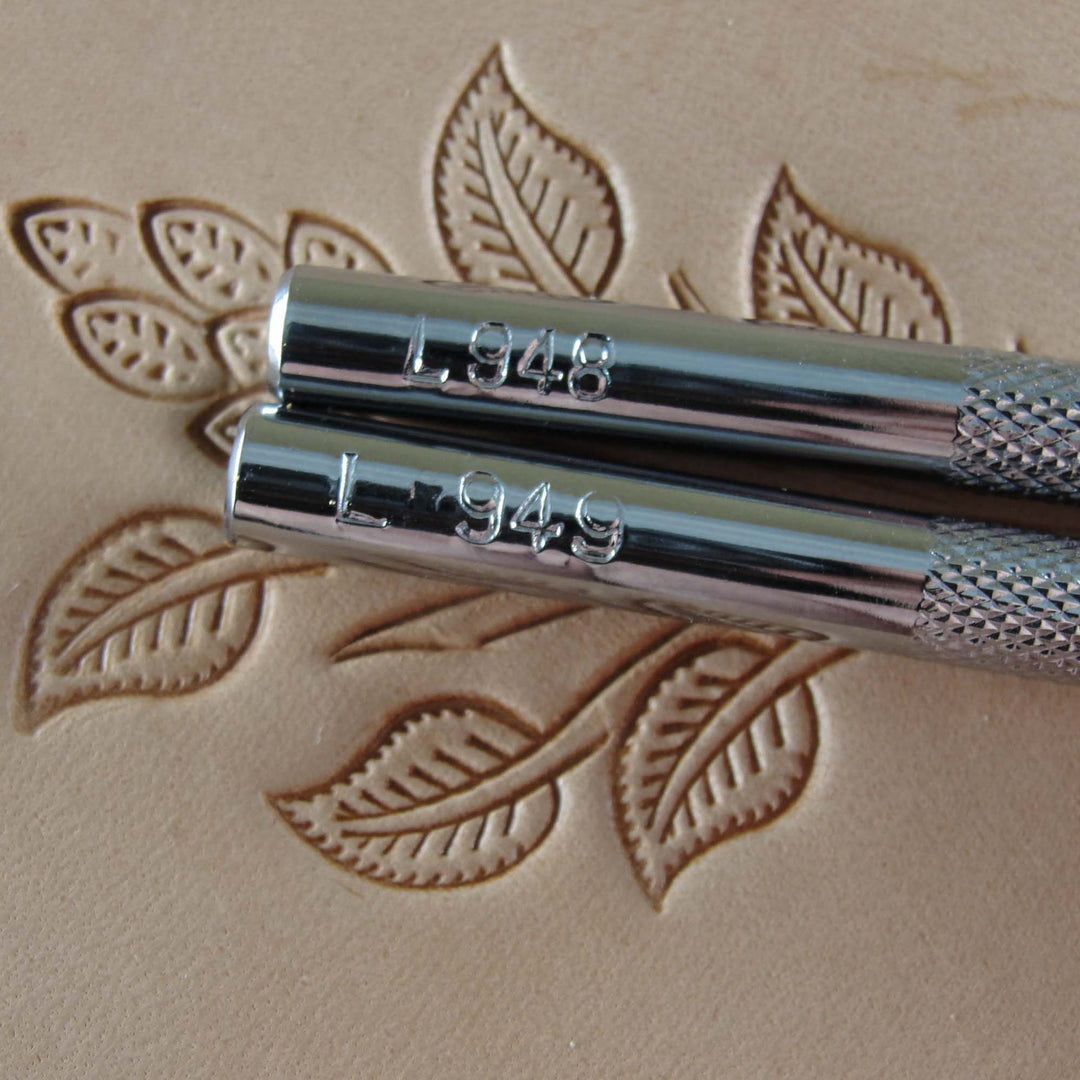 L948/L949 Leaf Leather Stamping Tool Set | Pro Leather Carvers