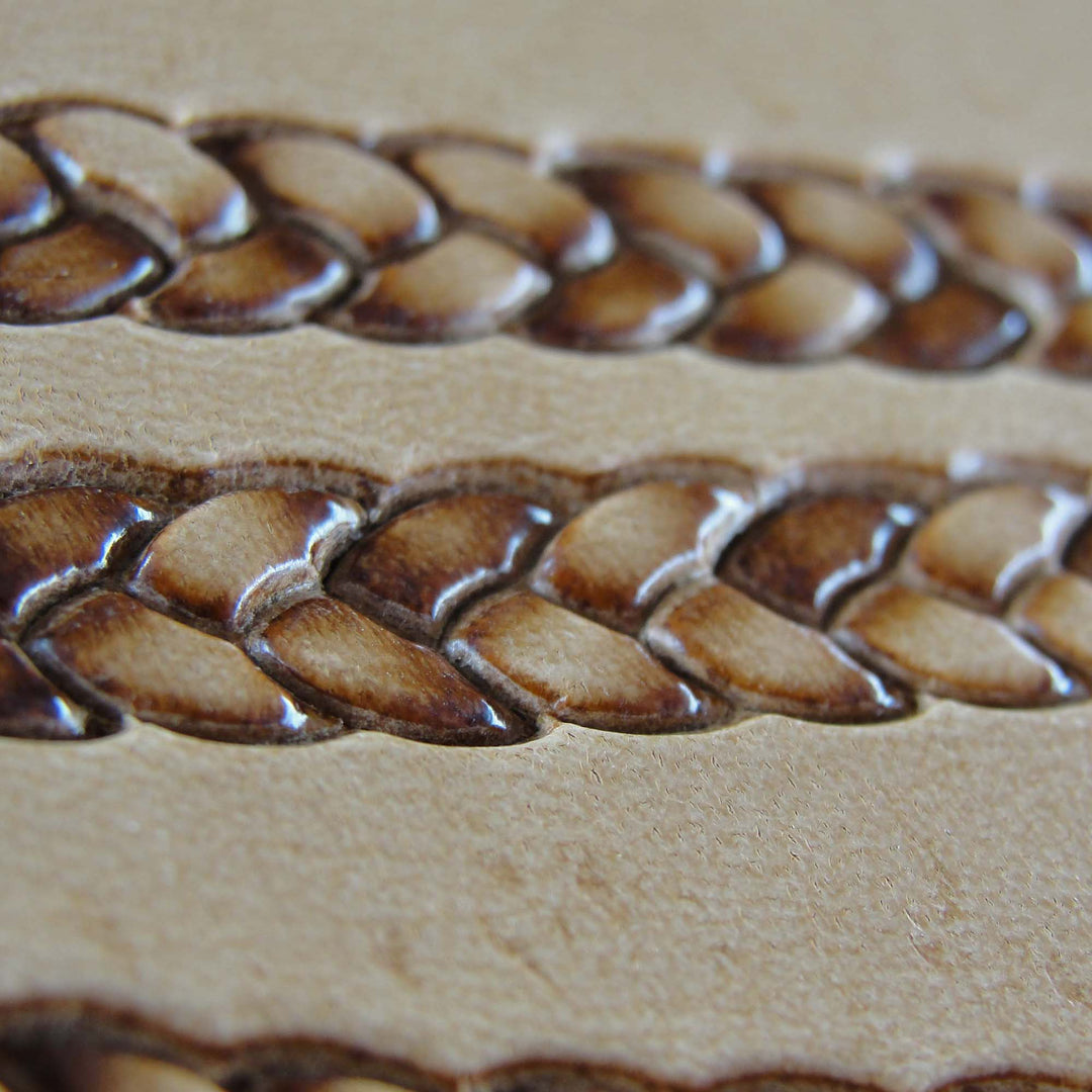 Double Braid Border Stamp - Stainless Steel | Pro Leather Carvers