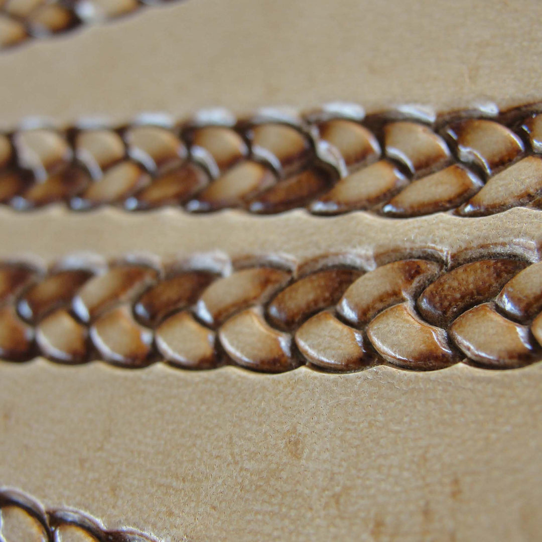 Double Braid Border Stamp - Stainless Steel | Pro Leather Carvers