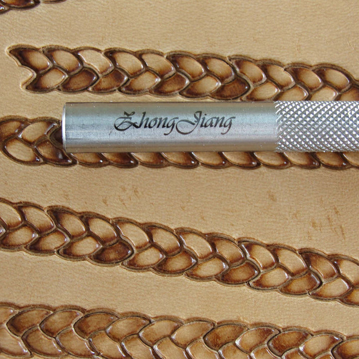 Double Braid Border Stamp - Stainless Steel | Pro Leather Carvers