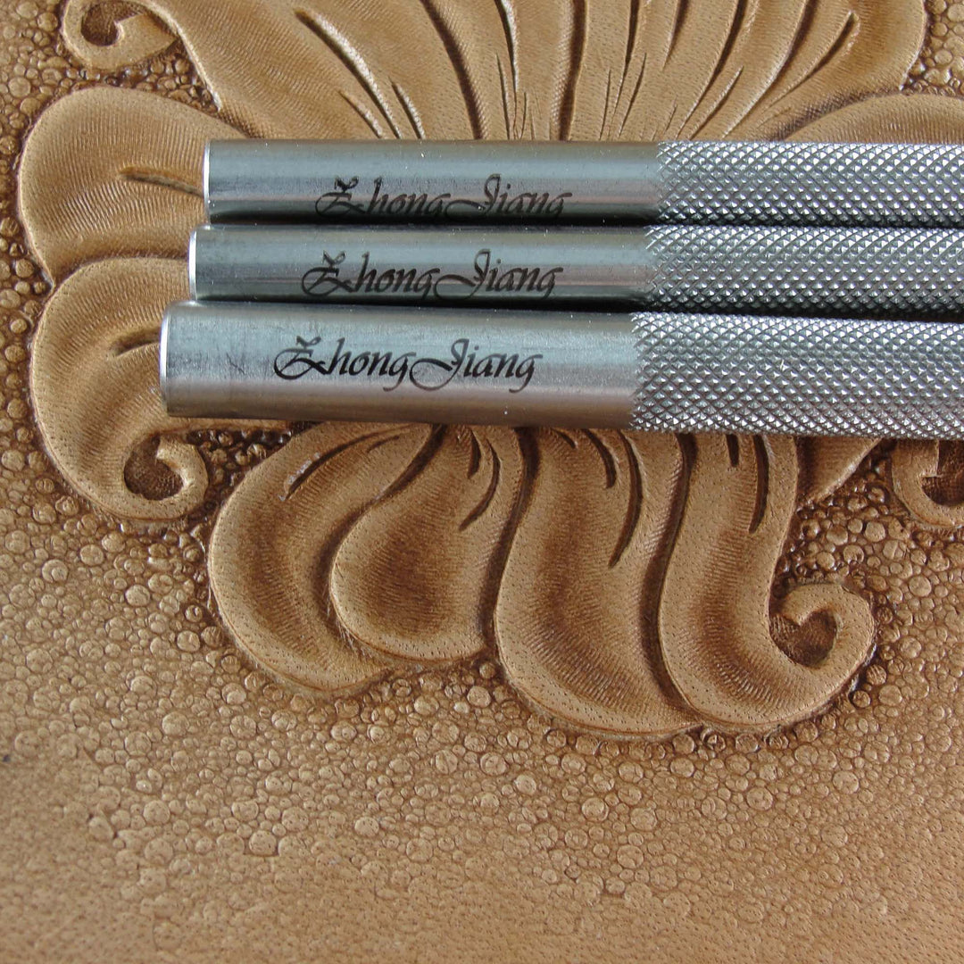 Pebble Background Leather Stamps Stainless Steel | Pro Leather Carvers