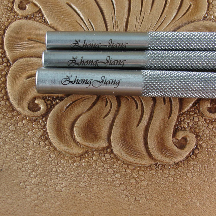 Pebble Background Leather Stamps Stainless Steel | Pro Leather Carvers