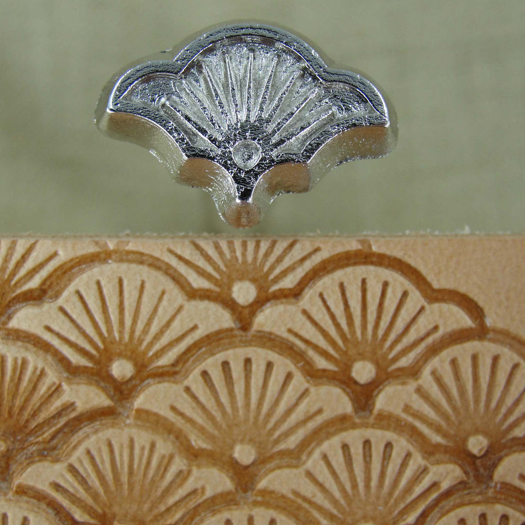 Large Sunburst Geometric Leather Stamping Tool | Pro Leather Carvers