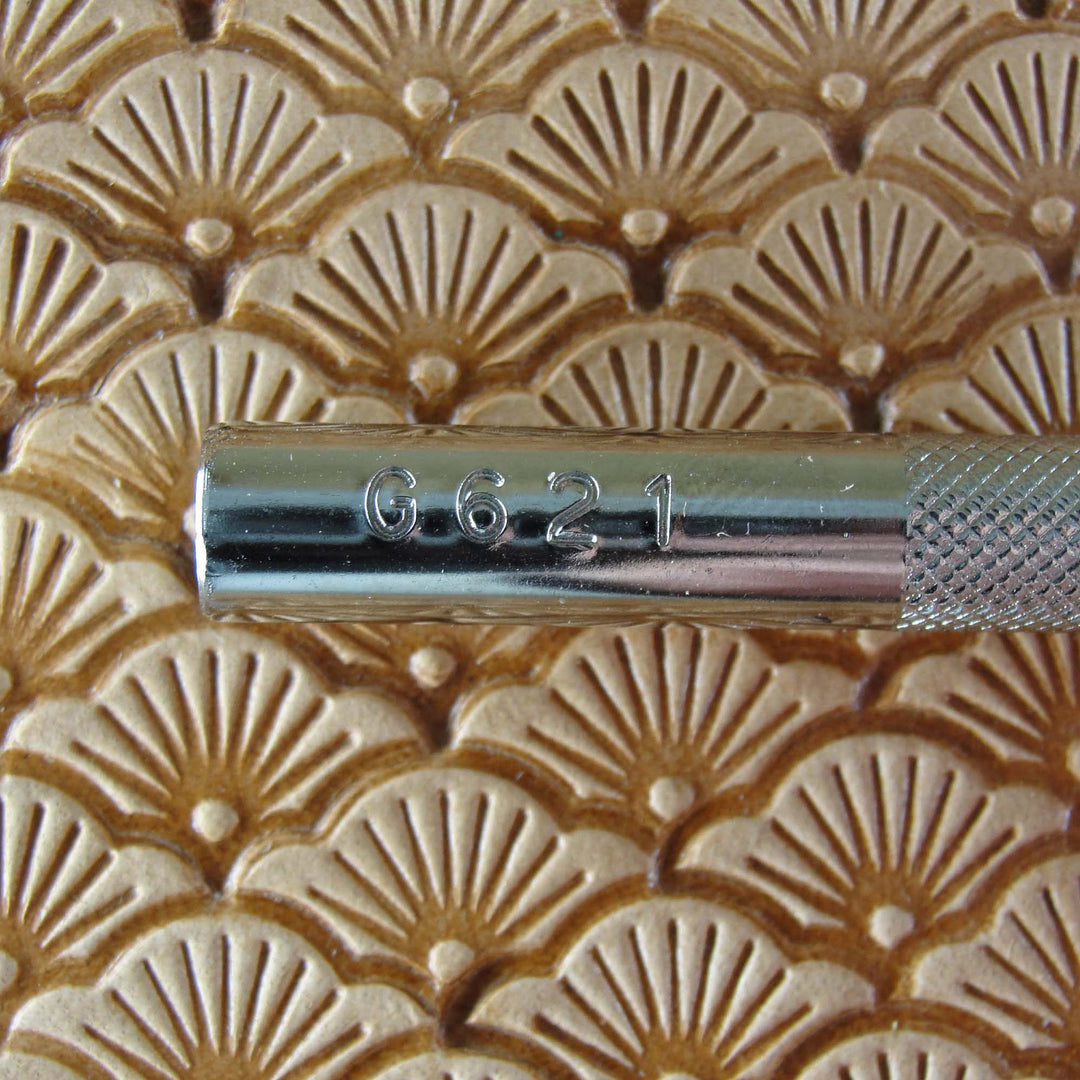 Large Sunburst Geometric Leather Stamping Tool | Pro Leather Carvers