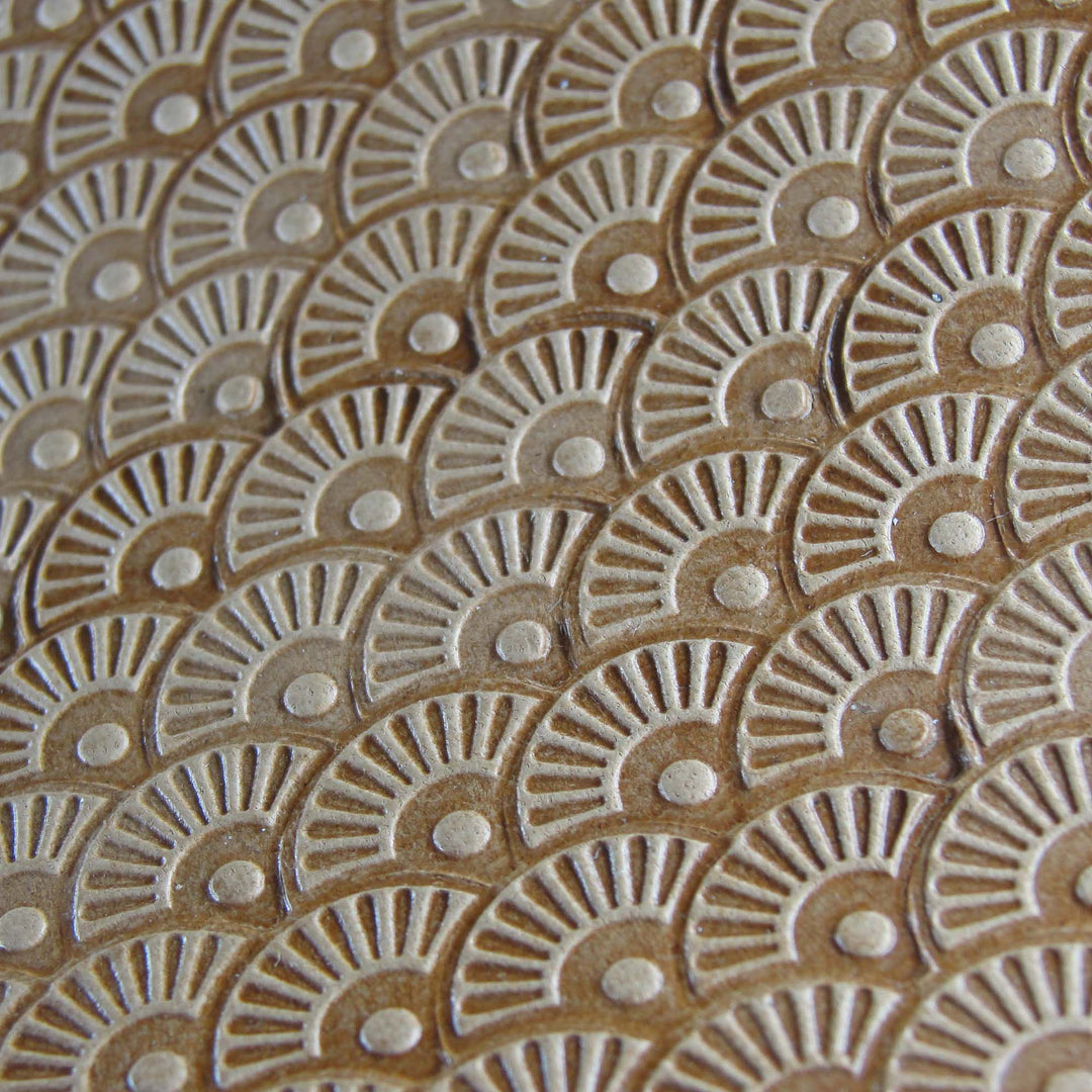 Petal Shell Dot Geometric Leather Stamping Tool | Pro Leather Carvers