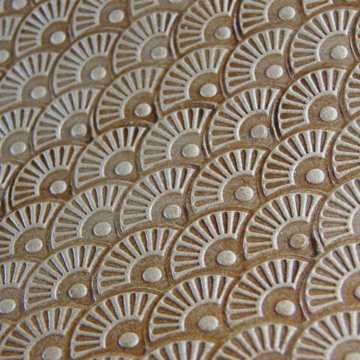 Petal Shell Dot Geometric Leather Stamping Tool | Pro Leather Carvers