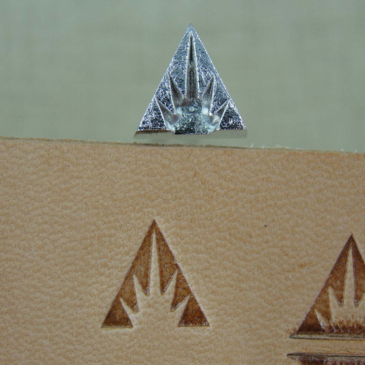 Sunflare Triangle Border Leather Stamping Tool | Pro Leather Carvers