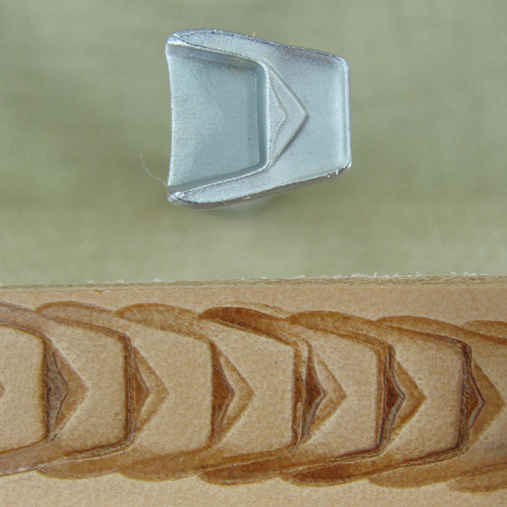 Staple Border Stainless Steel Leather Stamp - Pro Leather Carvers