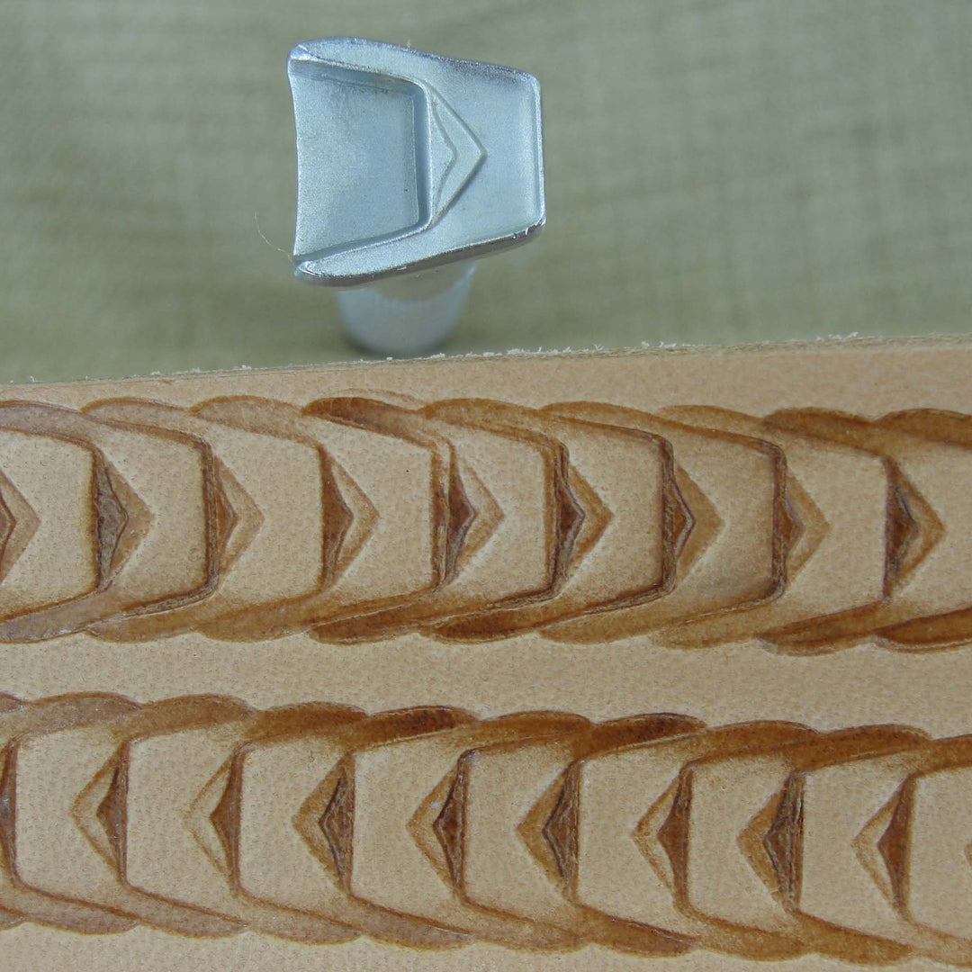 Staple Border Stainless Steel Leather Stamp - Pro Leather Carvers