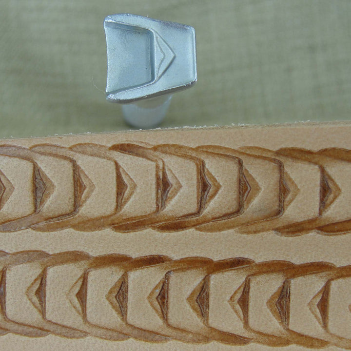 Staple Border Stainless Steel Leather Stamp - Pro Leather Carvers