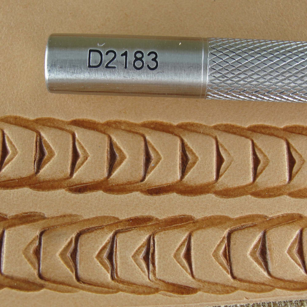 Triple Staple Border Stainless Leather Stamp - Pro Leather Carvers