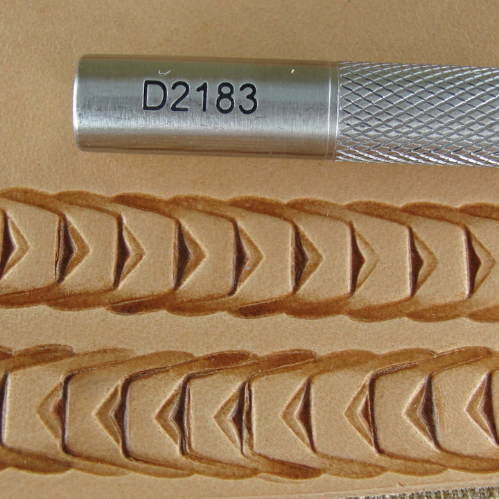 Triple Staple Border Stainless Leather Stamp - Pro Leather Carvers