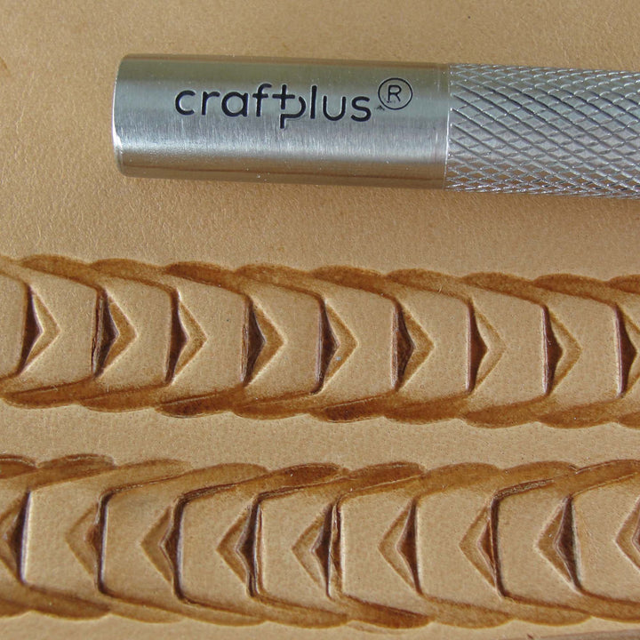 Triple Staple Border Stainless Leather Stamp - Pro Leather Carvers