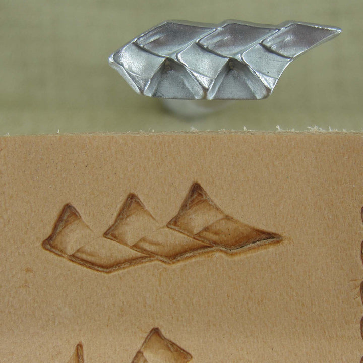 Triple Braid Border Stainless Steel Leather Stamp - Pro Leather Carvers