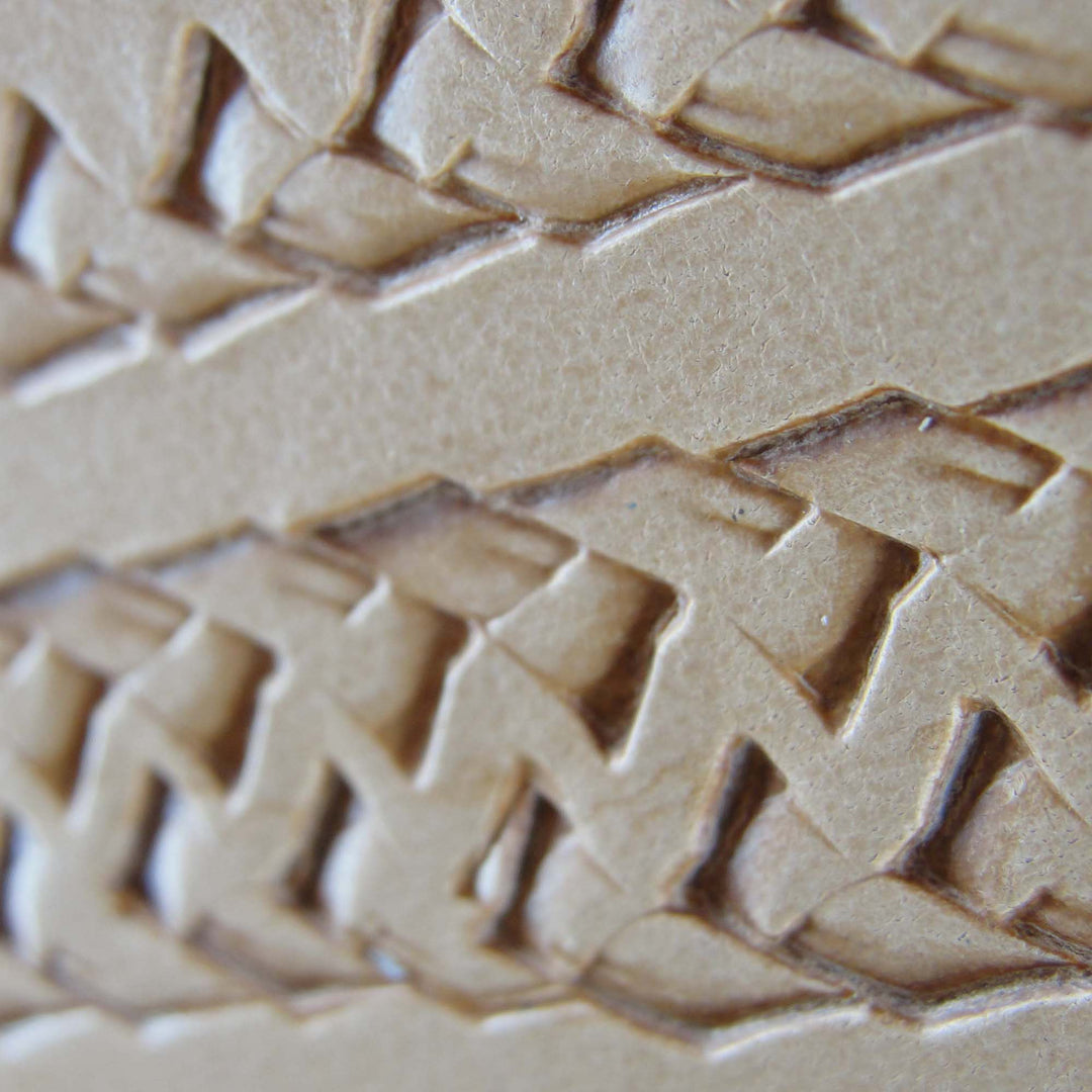 Triple Braid Border Stainless Steel Leather Stamp - Pro Leather Carvers