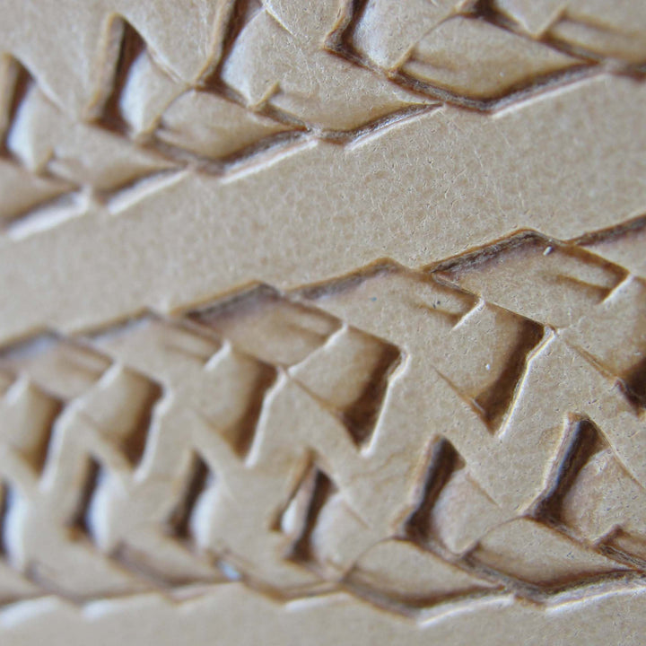 Triple Braid Border Stainless Steel Leather Stamp - Pro Leather Carvers