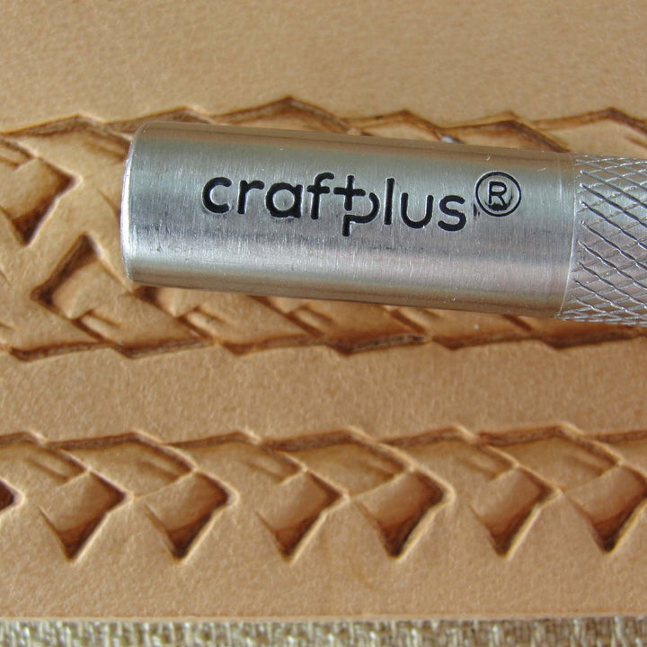Triple Braid Border Stainless Steel Leather Stamp - Pro Leather Carvers