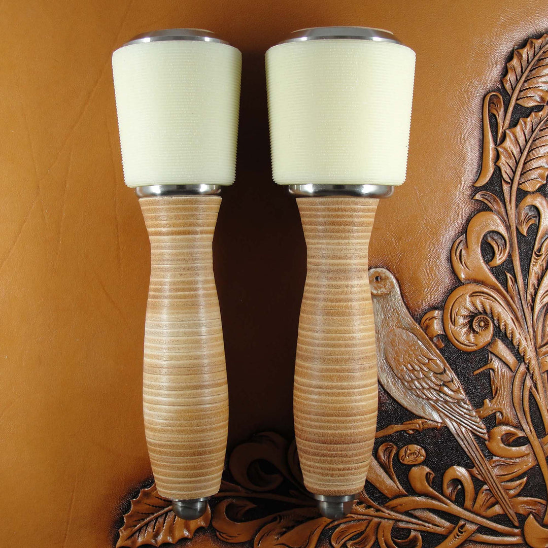 Leather Tooling Maul, Tapered Nylon Head | Pro Leather Carvers