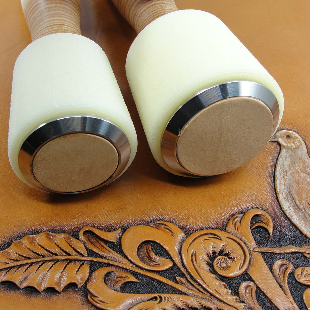 Leather Tooling Maul, Tapered Nylon Head | Pro Leather Carvers