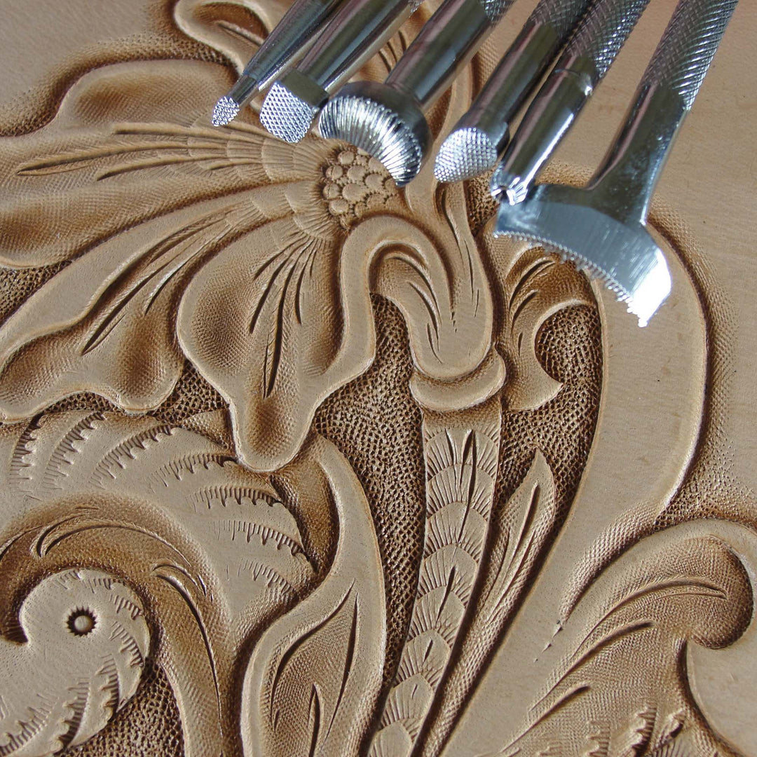 Basic Leathercraft Stamping & Carving Tool Set | Pro Leather Carvers