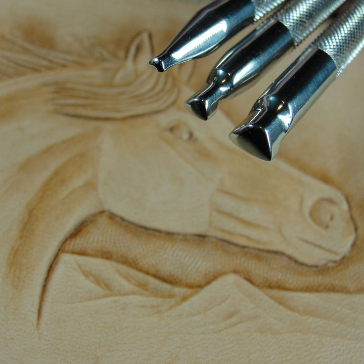 Figure Beveler Leather Stamp Set - Barry King | Pro Leather Carvers