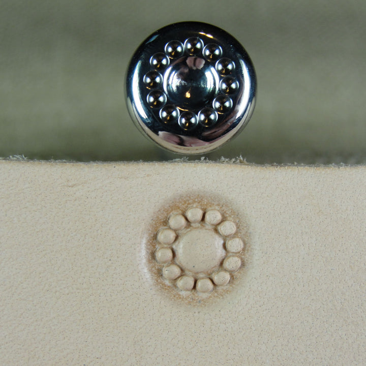 12-Seed Flower Center Leather Stamp, Barry King | Pro Leather Carvers