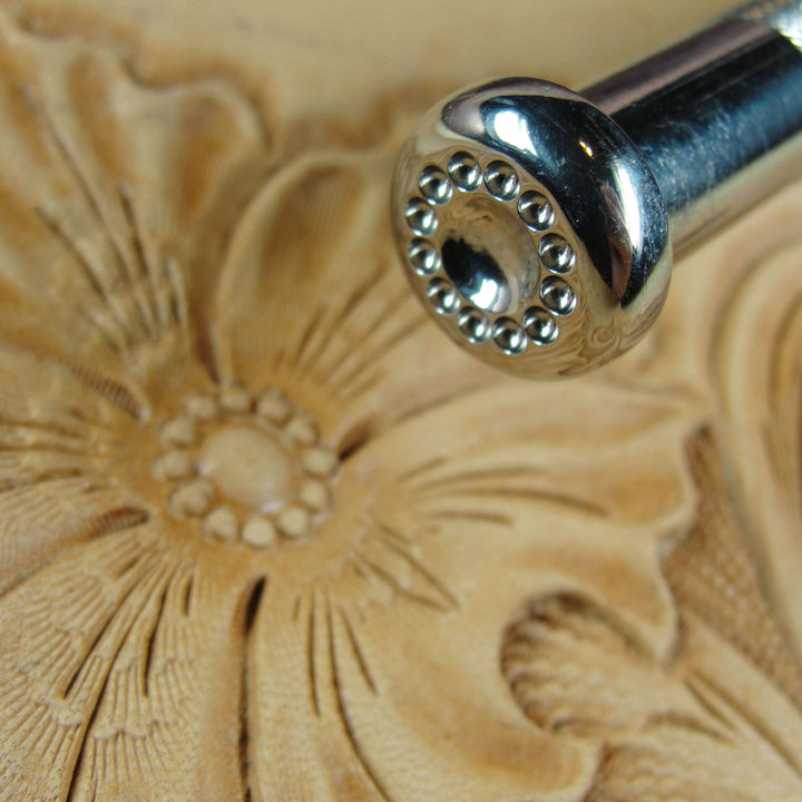 12-Seed Flower Center Leather Stamp, Barry King | Pro Leather Carvers