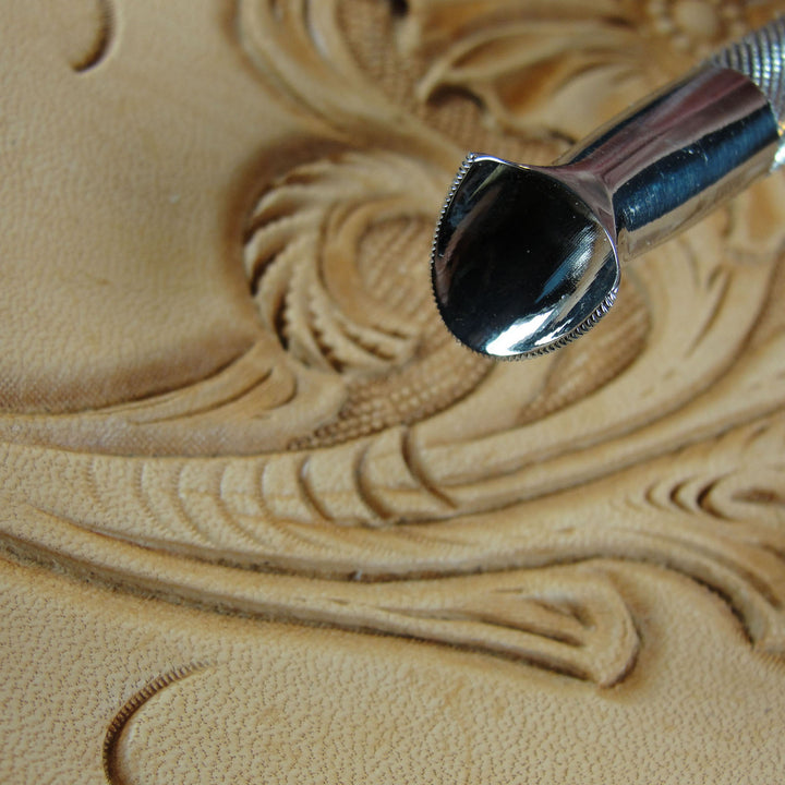 Large Mule's Foot Leather Stamp - Barry King | Pro Leather Carvers