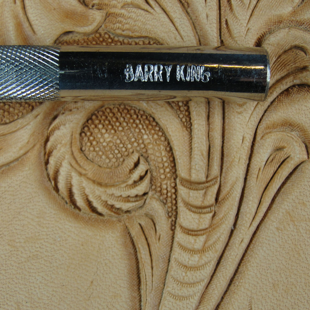 Large Mule's Foot Leather Stamp - Barry King | Pro Leather Carvers