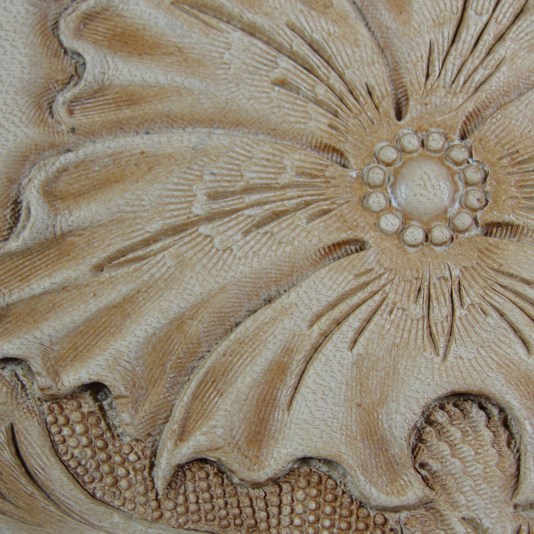 Fluted Camouflage Leather Stamp - Barry King | Pro Leather Carvers