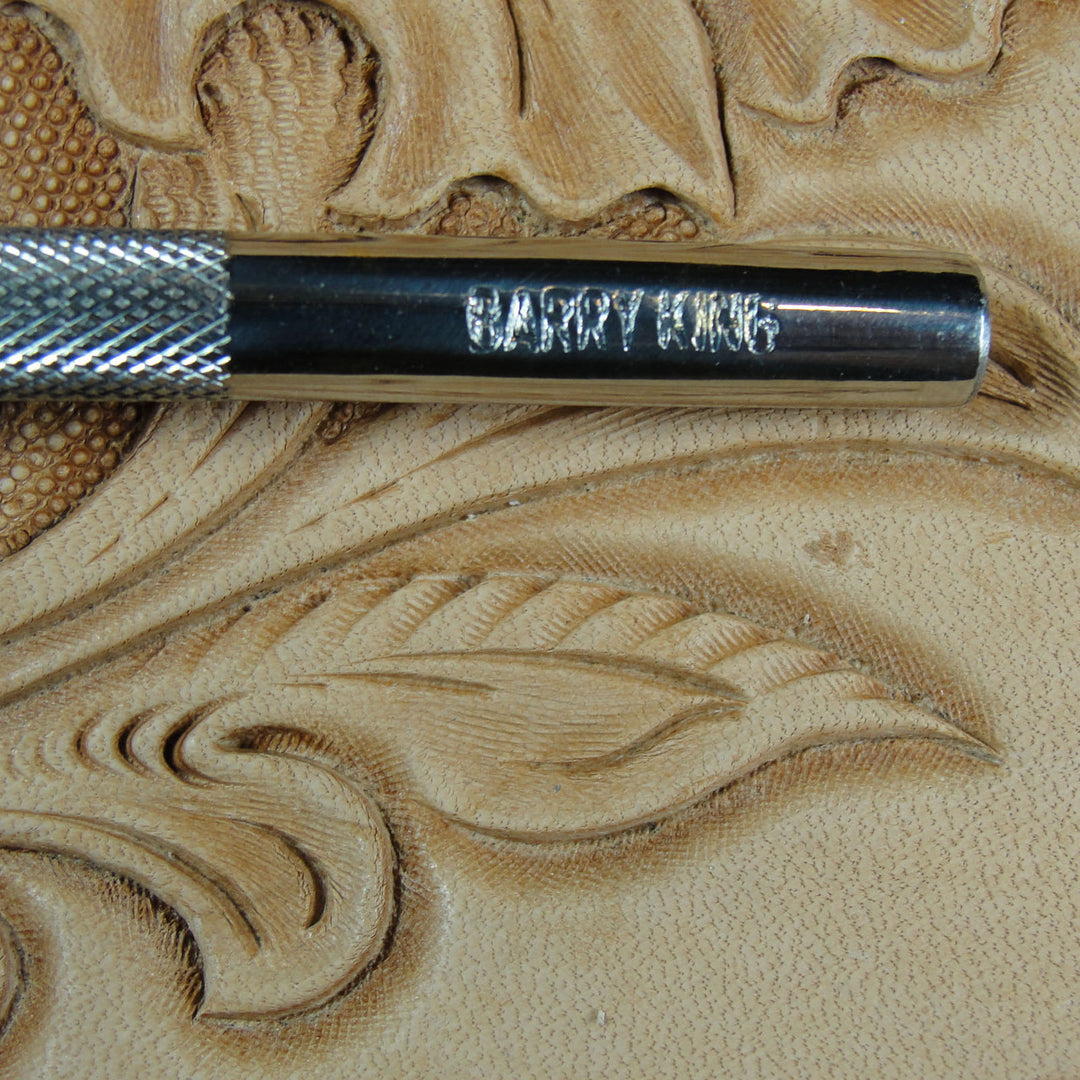 Arched Lined Veiner Leather Stamp - Barry King | Pro Leather Carvers