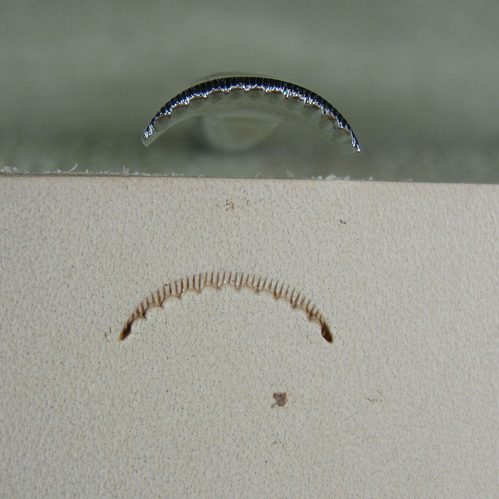Arched Scalloped Veiner Stamp - Barry King | Pro Leather Carvers