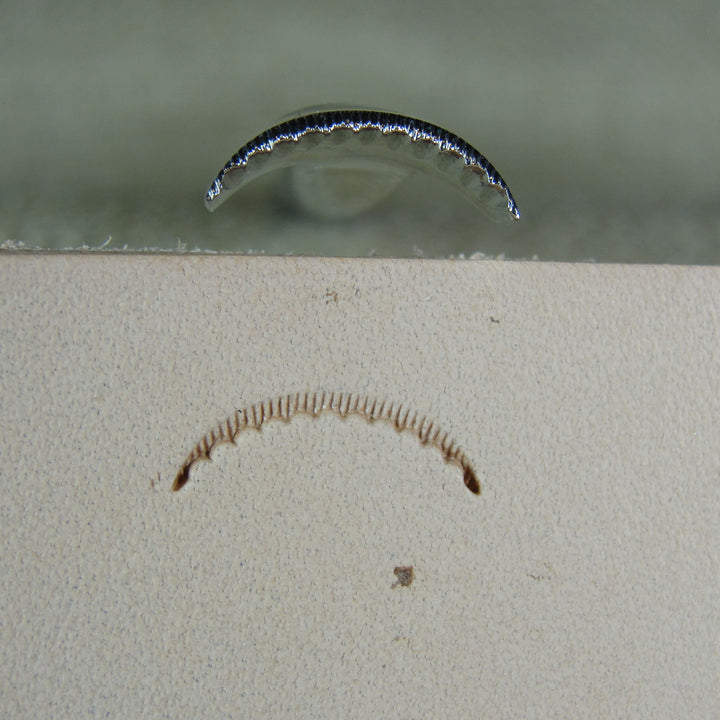 Arched Scalloped Veiner Stamp - Barry King | Pro Leather Carvers