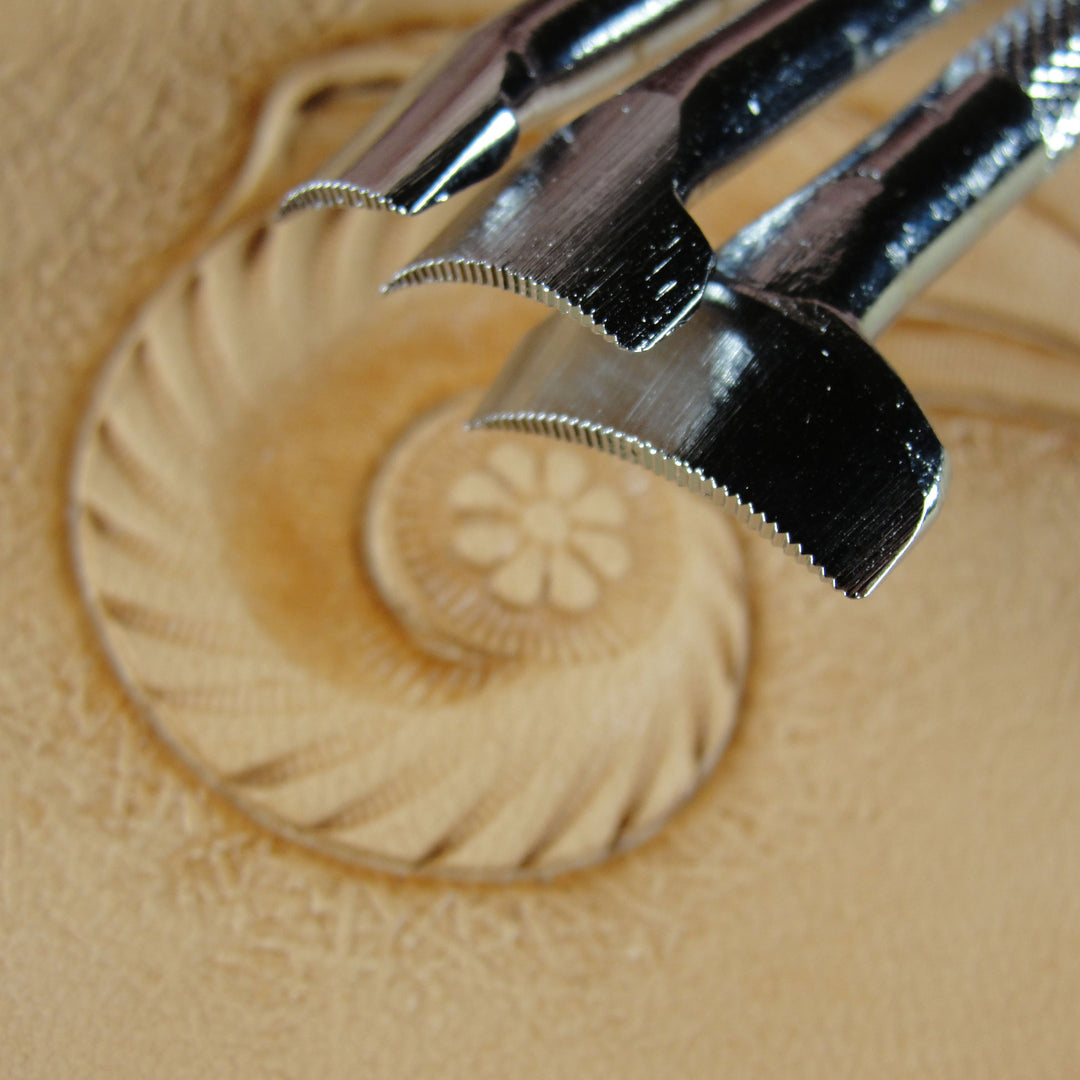 Shell Veiner Leather Stamping Tool Set - Japan | Pro Leather Carvers