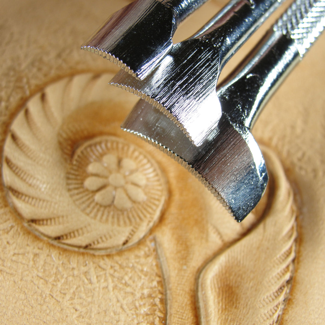 Shell Veiner Leather Stamping Tool Set - Japan | Pro Leather Carvers