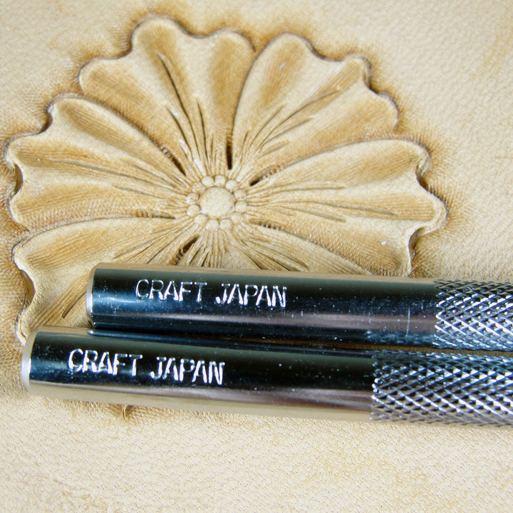 Flower Center Leather Stamping Tool Set - Japan | Pro Leather Carvers
