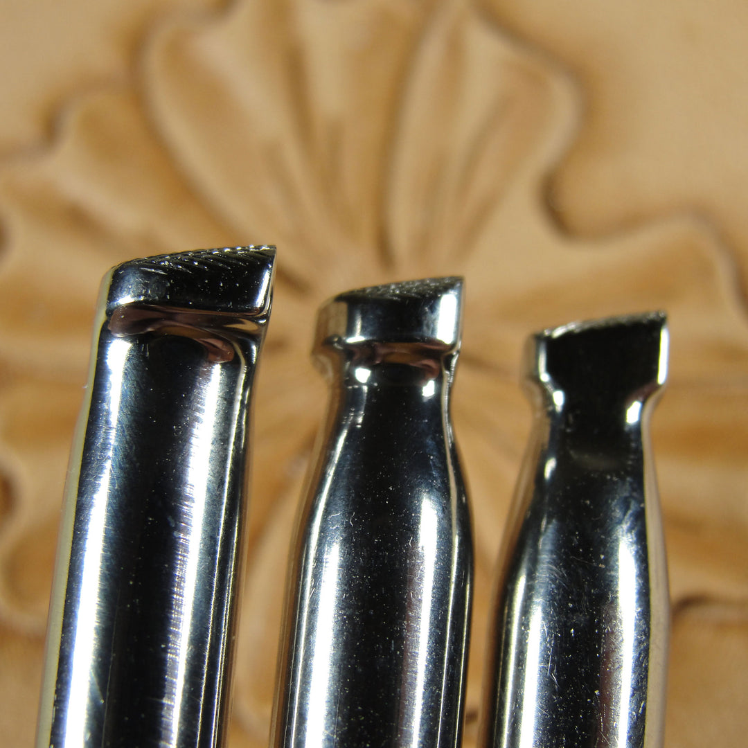 Checkered Beveler Leather Stamp Set - Barry King | Pro Leather Carvers