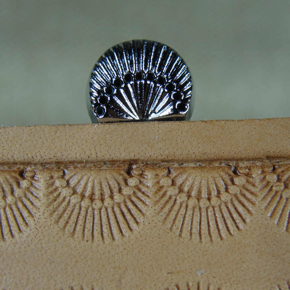 D606 11-Seed Border Leather Stamping Tool | Pro Leather Carvers